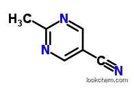 Molecular Structure of 5506-97-8 (5-Pyrimidinecarbonitrile, 2-methyl- (7CI,8CI,9CI))